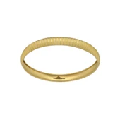 AgaKulche 14 Ayar 5 Gram Çizgili Şarnel Altın Bilezik thumbnail 2