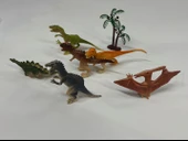 Plastik Oyuncak Dinozor Seti Dinozorlar 7 Parça Dinazor Hayvan Figürü thumbnail 4