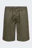 Only & Sons   ONSLOC SHORTS 0157 SHORTS Erkek Olive Night Şort - OS22029213 thumbnail 1
