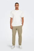 Only & Sons   ONSLINUS TAPER 0183 PANT NOOS Erkek Kahverengi Pantolon - 22029765 thumbnail 6
