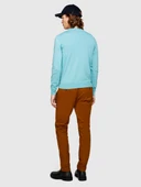 Sisley   Esnek Slim Fit Chino Pantolon Erkek Kahverengi T-Shirt - 323A4JGCSF03E thumbnail 5