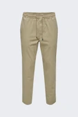 Only & Sons   ONSLINUS TAPER 0183 PANT NOOS Erkek Kahverengi Pantolon - 22029765 thumbnail 1