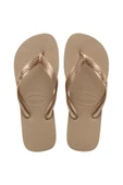 Havaianas   HAV. TOP TIRAS Kadın PEMBE ALTIN Terlik - 4137428 thumbnail 4