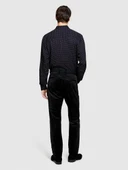 %100 Viskoz Regular Fit Puantiyeli Gömlek Erkek Renkli Gömlek - 323A5W7SLQ06M thumbnail 2