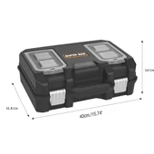 Maxi Çok Amaçlı Takım Çantası Metal Kilitli Matkap Alet Taşıma Çantası thumbnail 6