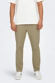 Only & Sons   ONSLINUS TAPER 0183 PANT NOOS Erkek Kahverengi Pantolon - 22029765 thumbnail 3