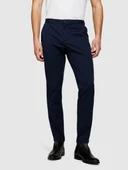 Sisley   Streç Pamuklu Kemer Delikli Slim Fit Pantolon Erkek Lacivert Pantolon - 324P4AIHSF021 thumbnail 6