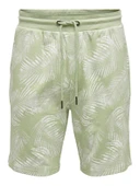 Only & Sons   ONSPERRY LIFE REG LEAF SHORTS Erkek Yeşil Şort - 22025285 thumbnail 1