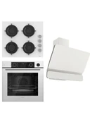 FERRE STEAMART ANKASTRE SET BEYAZ (D081-CS206-XE64OB) thumbnail 1