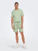 Only & Sons   ONSPERRY LIFE REG LEAF SHORTS Erkek Yeşil Şort - 22025285 thumbnail 5