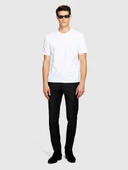 Sisley   Poliviskoz Slim Fit Formal Pantolon Erkek Siyah Pantolon - 323A4KI356Y89 thumbnail 5