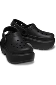 Crocs   Stomp Clog Uniseks Siyah Terlik - 209347 thumbnail 2