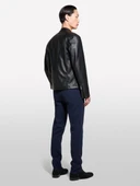 Sisley   Streç Pamuklu Logolu Slim Fit Chino Pantolon Erkek Lacivert Pantolon - 325P41C4SF052 thumbnail 2