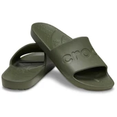 Crocs   Crocs Slide Uniseks Yeşil Terlik - 210088 thumbnail 3