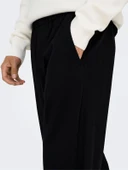 ONSJAKES 0339 LOOSE STR PANT FRML NOOS Erkek Siyah Pantolon - 22034234 thumbnail 5