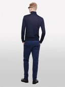 Sisley   Erk_Pamuk Karışımlı Dar Kesim Chino Pantolon Erkek Soluk Lacivert Pantolon - 324A4JGCSF04W thumbnail 1