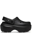 Crocs   Stomp Clog Uniseks Siyah Terlik - 209347 thumbnail 1