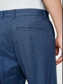 Sisley   Streç Pamuklu Kemer Delikli Yanları Cepli Pantolon Erkek Beyaz Pantolon - 324P4LAGSF03M thumbnail 4