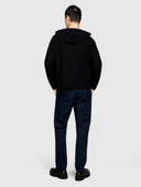 %100 Pamuk Önü Pileli Dar Paça Pantolon Erkek Lacivert Pantolon - 324P4FBHSF03U thumbnail 5