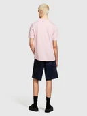 %100 Pamuk Yama Cepli Kemer Delikli Kargo Bermuda Şort Erkek Lacivert Şort - 324P4IUKS9015 thumbnail 5