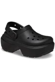 Crocs   Stomp Clog Uniseks Siyah Terlik - 209347 thumbnail 5