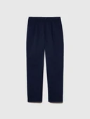 %100 Pamuk Önü Pileli Dar Paça Pantolon Erkek Lacivert Pantolon - 324P4FBHSF03U thumbnail 4