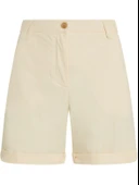 Tommy Hilfiger   CO BLEND GMD CHINO SHORT Kadın Sarı Şort - WW0WW42457 thumbnail 1