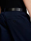 %100 Pamuk Önü Pileli Dar Paça Pantolon Erkek Lacivert Pantolon - 324P4FBHSF03U thumbnail 6