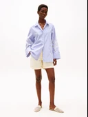 Tommy Hilfiger   CO BLEND GMD CHINO SHORT Kadın Sarı Şort - WW0WW42457 thumbnail 7