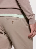 Sisley   Erk_Pamuk Karışımlı Dar Kesim Chino Pantolon Erkek Açık Kahve Pantolon - 324A4JGCSF04W thumbnail 3