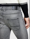 Sisley   Pamuk Karışımlı Yıkama Efektli Skinny Fit Denim Pantolon Erkek Siyah Pantolon - 324P4Y7V576L9 thumbnail 5