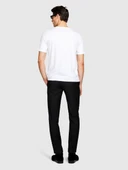 Sisley   Poliviskoz Slim Fit Formal Pantolon Erkek Siyah Pantolon - 323A4KI356Y89 thumbnail 4