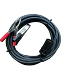 Aküden Bağlantılı Araç Çakmaklık Uzatma Kablosu Akü Maşalı 12-24 Volt 16 Amper 2 X1,5mm TTR Bakır 5 Mt-Siyah thumbnail 1