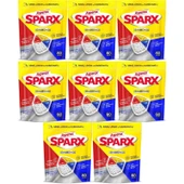 Asperox Sparx Diamond Bulaşık Makinesi Deterjanı Kapsül Tablet Hepsi 1 Arada 480 Adet (8PK*60) thumbnail 1