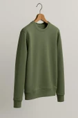 Basic Bisiklet Yaka Relaxed Regular Erkek Sweatshirt - 7478 thumbnail 7