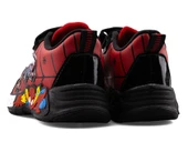 Çocuk Spider Temalı Işıklı Spor Ayakkabı – Kırmızı –siyah Rahat ve Kaymaz Taban thumbnail 3