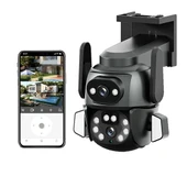 3mp + 3mp Wi-fi Ip Tf Kart Girişli Optik Zoom Kamera thumbnail 3