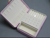 Deri Kaplamalı Makyaj Ve Takı Kutusu Alk3612 thumbnail 2