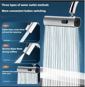 360 Derece Döner Musluk Başlığı thumbnail 1