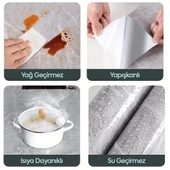 Mermer Desenli Kaplama Kağıdı 5 Metre thumbnail 5