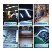 Usb Şarjlı Led Aydınlatma Işıldak 3 Farklı Işık Modu thumbnail 4