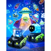 Robot Tasarımlı Projektör Gece Lambası thumbnail 1