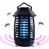 Tutma Ve Asma Saplı Ledli Sinek Makinası 2w Sinek Öldürücü Uv Mor Işıklı Aparat thumbnail 1