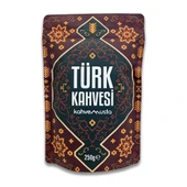 kahvemusta Türk Kahvesi - Valfli ve Kilitli Ambalajlı Orta Kavrulmuş Türk Kahvesi (250g) thumbnail 4
