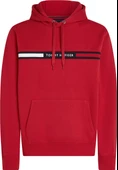 HILFIGER CHEST INSERT HOODY Erkek Kırmızı Sweatshirt - MW0MW37361 thumbnail 5
