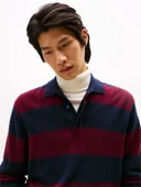 DC KNITTED RUGBY Erkek Mavi Kazak - MW0MW40855 thumbnail 1