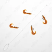 4 İğneli Silikon Çapari Takım - Fishack - Silikon Kurt Yemli thumbnail 2