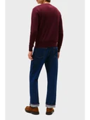 PIMA ORG CTN CASHMERE CREW NECK Erkek Kırmızı Kazak - MW0MW28046 thumbnail 3