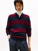 DC KNITTED RUGBY Erkek Mavi Kazak - MW0MW40855 thumbnail 2