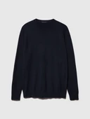 Koton Karışımlı Bisiklet Yaka Kazak Erkek Renkli Kazak - 324P10F2S1C78 thumbnail 2